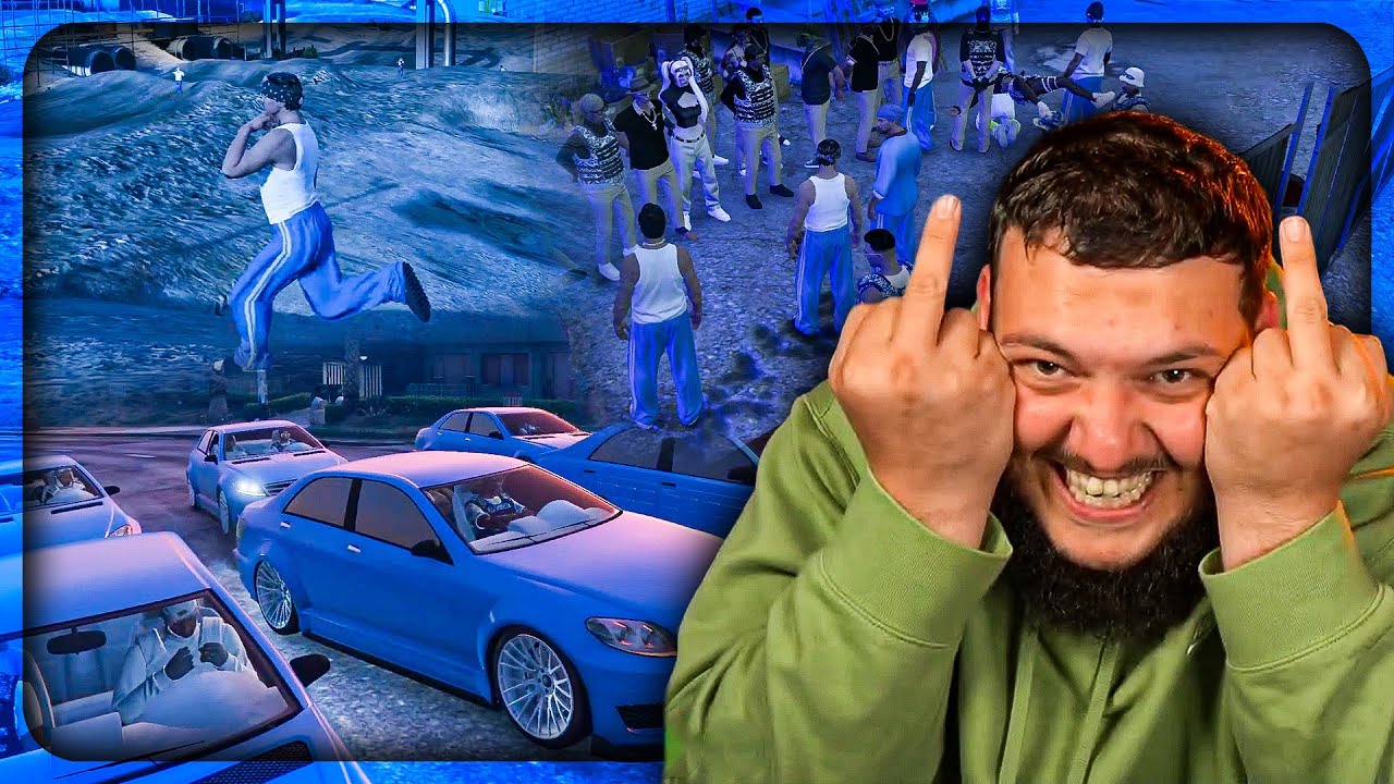 MG13 VS MENACE ENDET IM SUPPORT 🤬 • GTA RP • AbuGoku9999