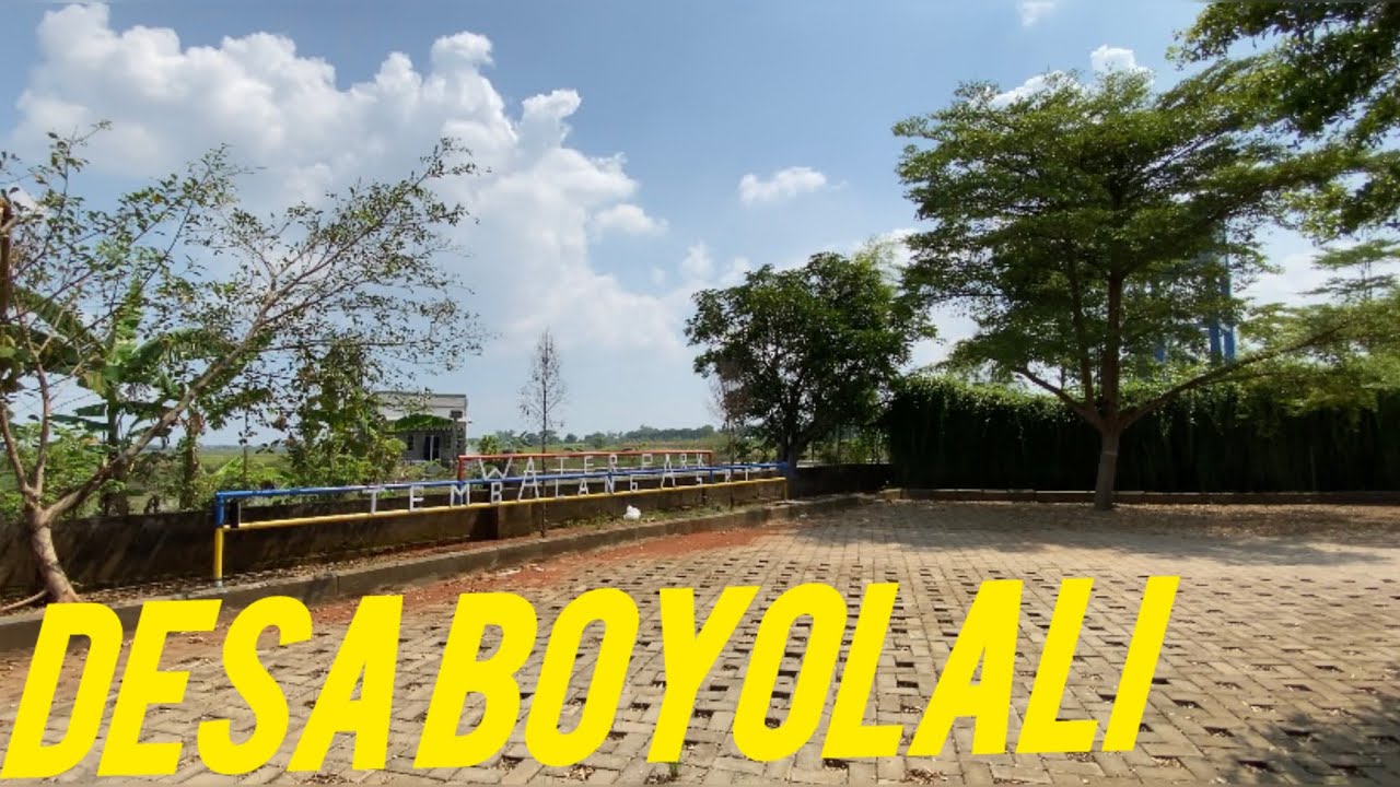 MENYATU DENGAN ALAM - DESA BOYOLALI KECAMATAN GAJAH KABUPATEN DEMAK!