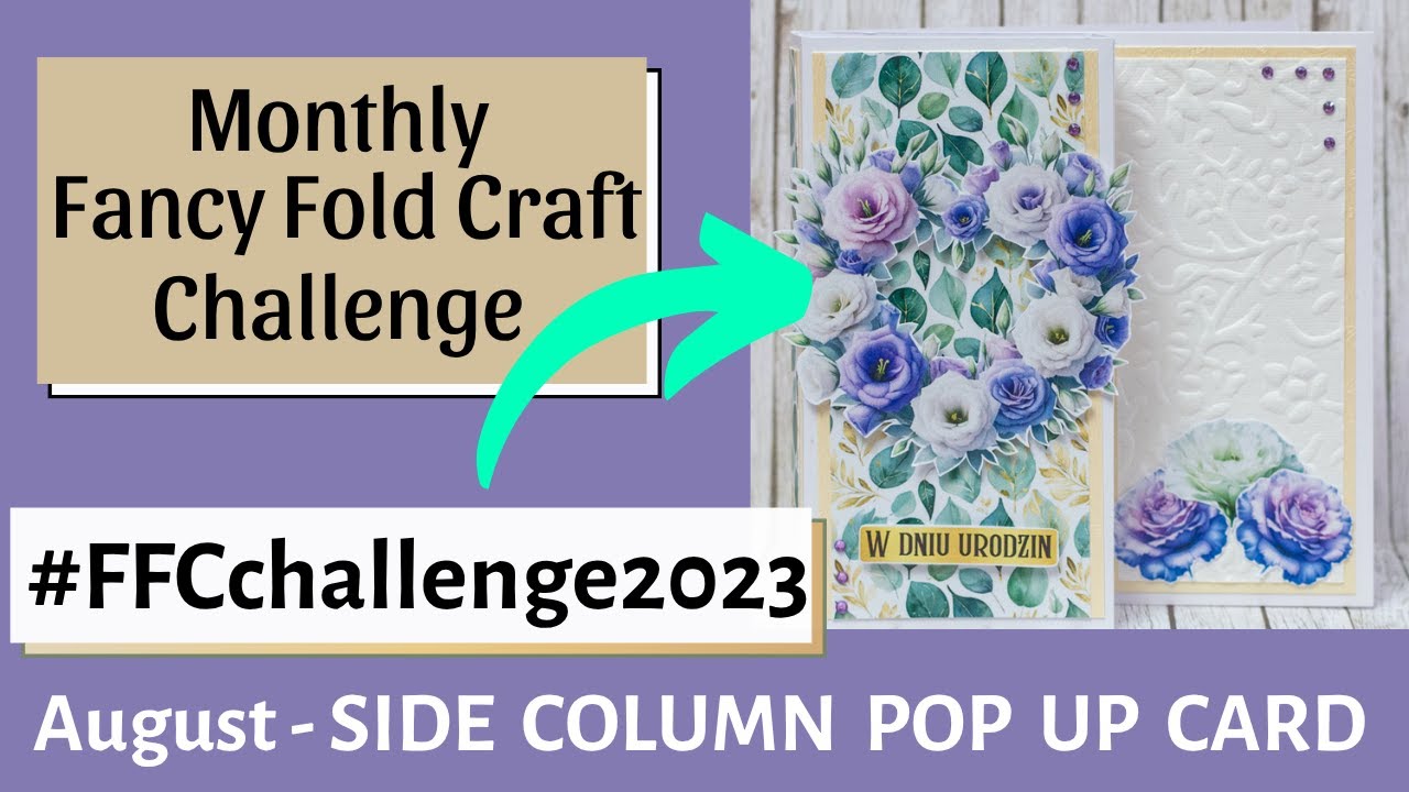 🎉 Side Column Pop-Up Card Tutorial | Super Quick Fancy Fold | 