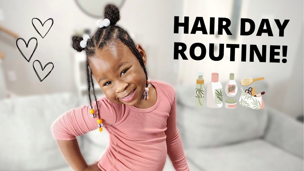 Tyanna's Hair Day Routine!
