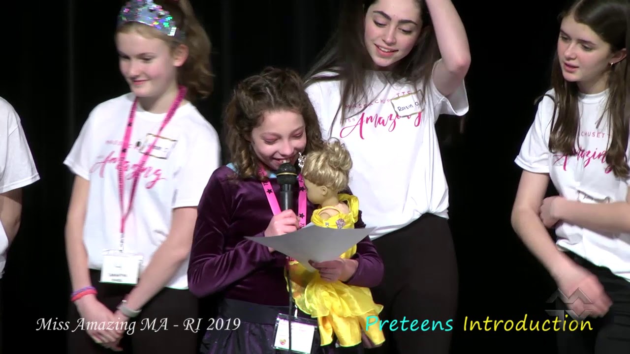 Miss Amazing MA & RI: Introduction & Formal Wear (3-30-2019)