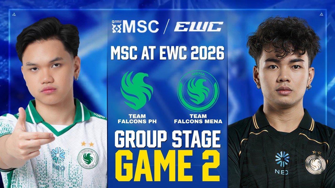 [GAME 2] FALCONS PH vs FALCONS MENA MSC AT EWC 2026 GROUP STAGE | FLCN vs FLCM