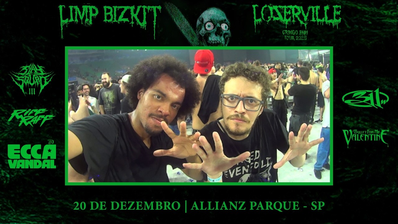 LIMP BIZKIT - LOSERVILLE GRINGO PAPI TOUR 2025 | ALLIANZ PARQUE - SÃO PAULO, BRASIL (20/12/2025)