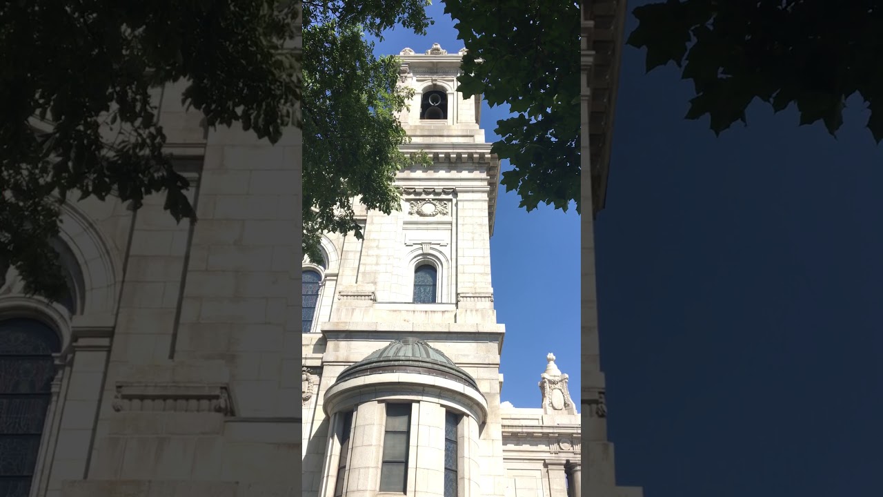 Wedding Bells at The Basilica of St. Mary in Minneapolis Minnesota August 12, 2017