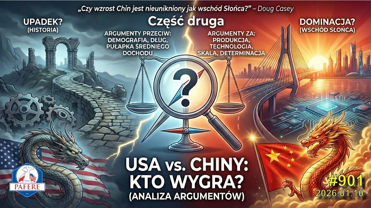 901 Chiny: Nowy hegemon czy kolos na glinianych nogach? | Analiza Adam Danisz 2026 Część 2