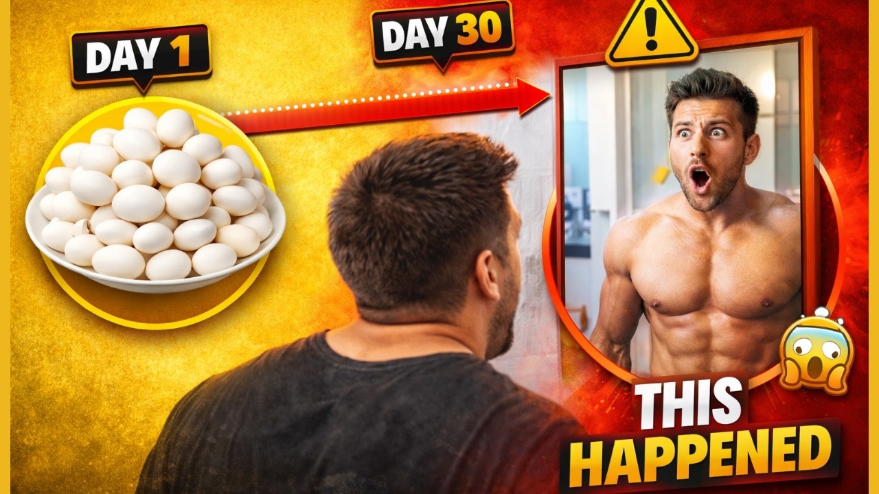 He Ate 30 Eggs a Day for 30 Days . His Doctor Went Silent