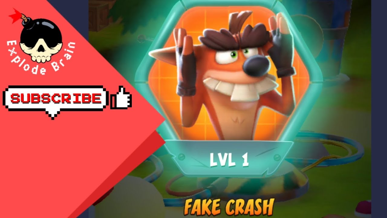 CRASH ON THE RUN FAKE CRASH