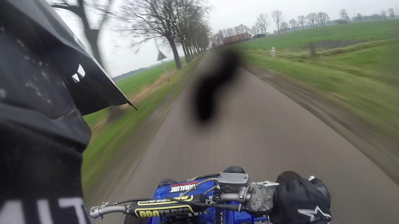 yamaha banshee 350 full acceleration top speed - toomey t5