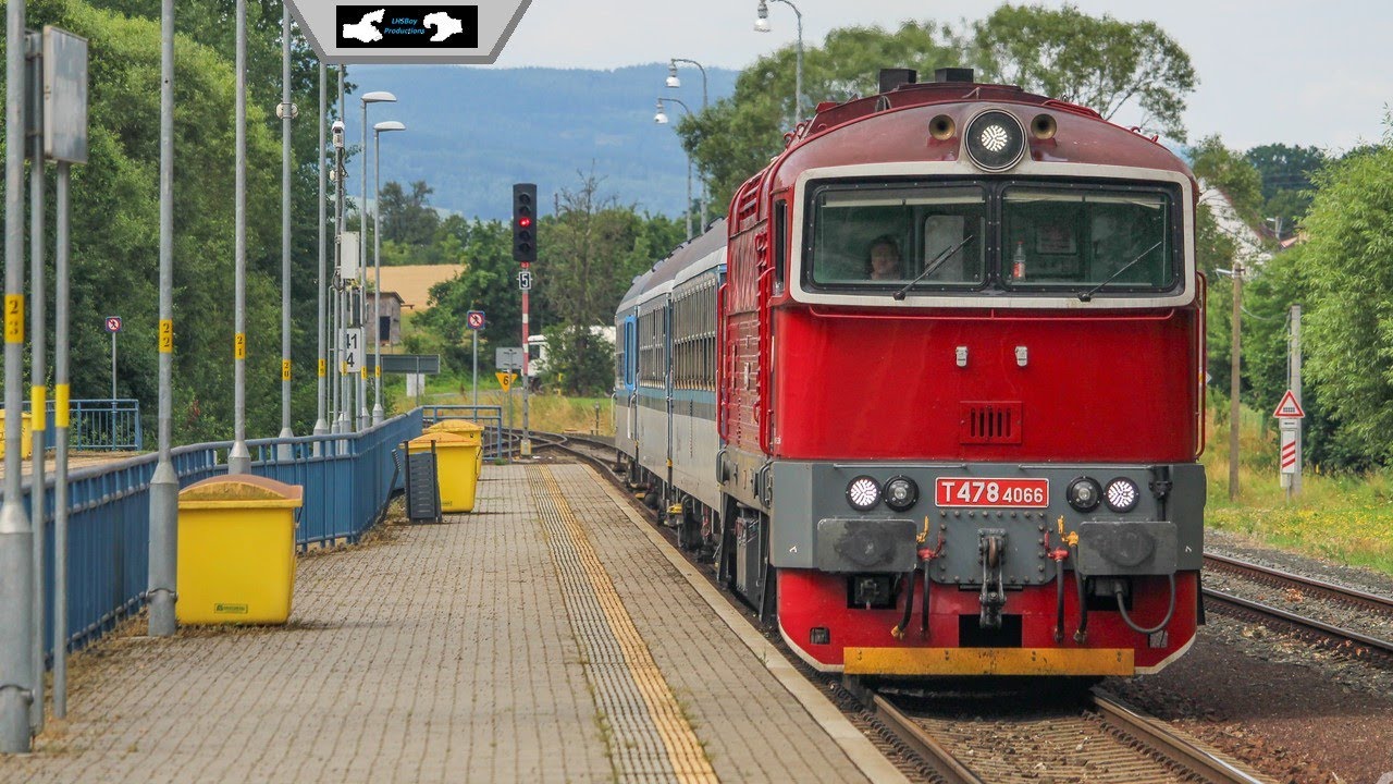 Česk&eacute; Dr&aacute;hy (ČSD) T478 4066 - Janovice n./&Uacute;hl [17.07.23]