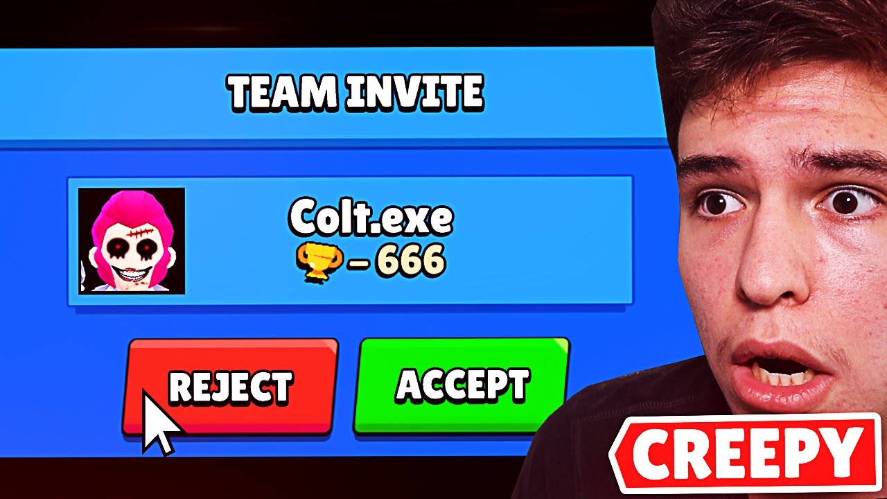 MĂ JOC BRAWL STARS DE PE DEEP WEB! COLT.EXE A INTRAT IN LOBBY !