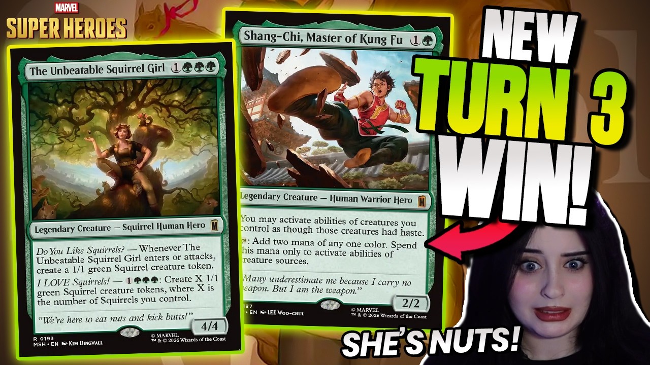 This Deck BROKE Marvel Early Access! | Infinite Squirrel Combo | Standard MTG Arena