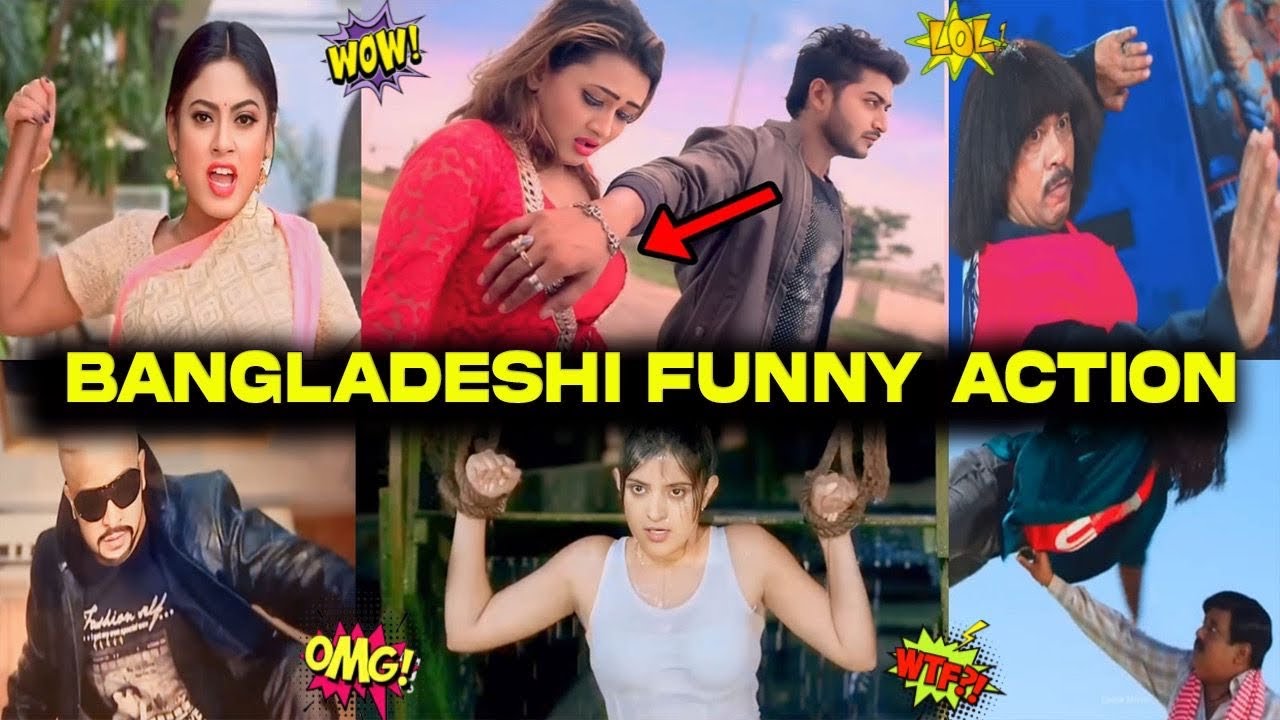Bangladesh Funny Action Scene | JHALLU BHAI