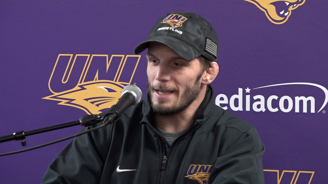 UNI Wrestling Press Conference - Jan. 16, 2018 - Doug Schwab