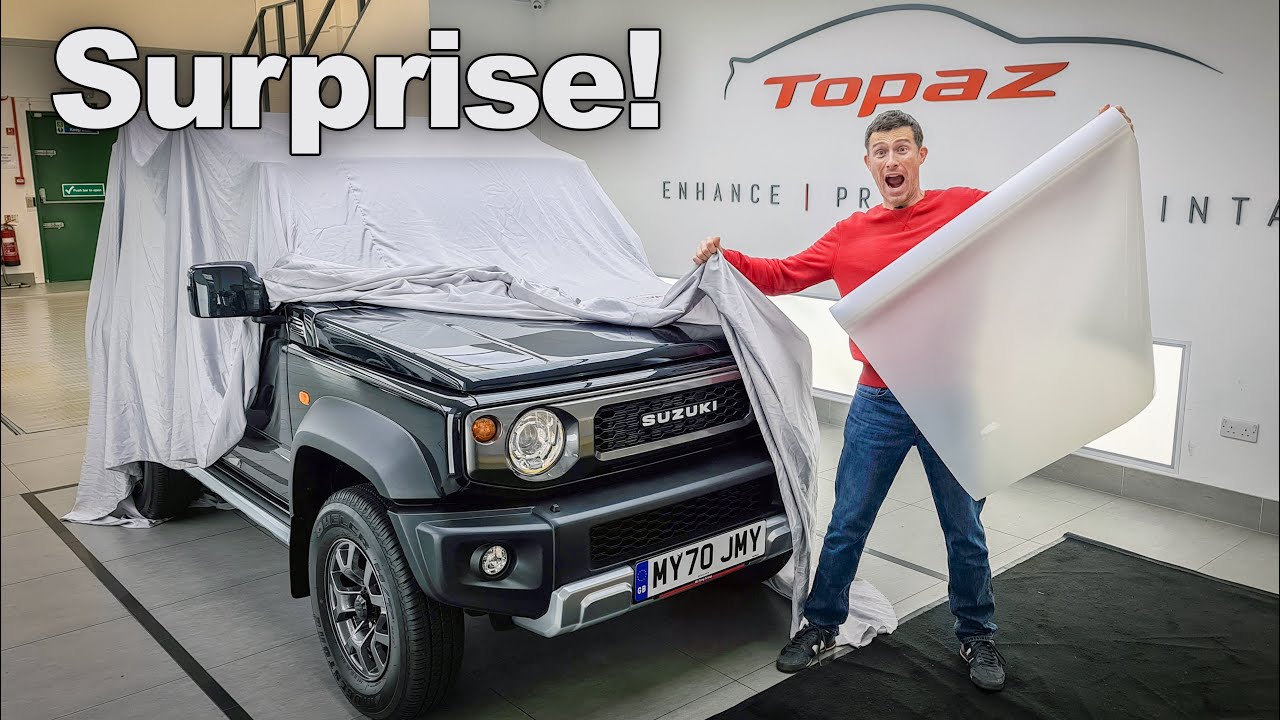 Making my Suzuki Jimny BETTER than new... and a Bugatti Divo!!!