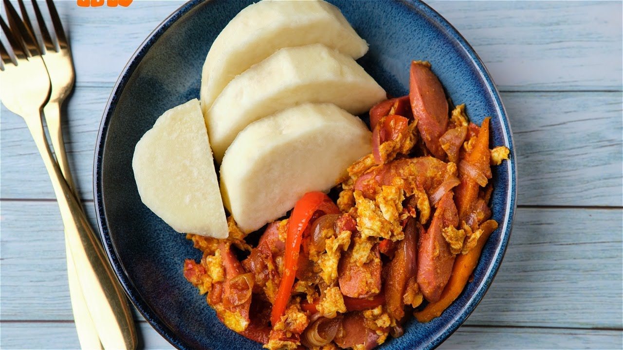 Sausage and egg stew | Tasty Recipes | Ghanaian Food | Comfort Food