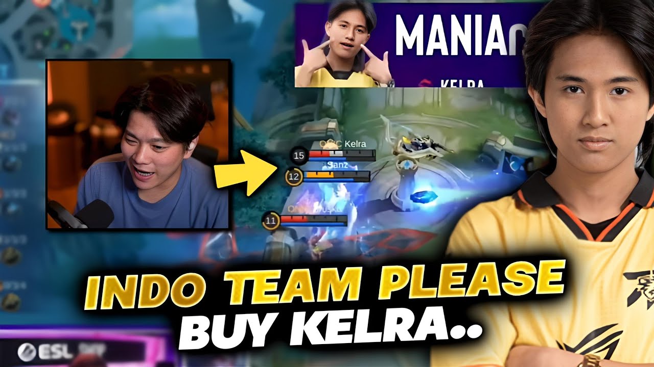 When JONATHAN LIANDI reacts to Kelra Almost SAVAGE against ONIC Esports...