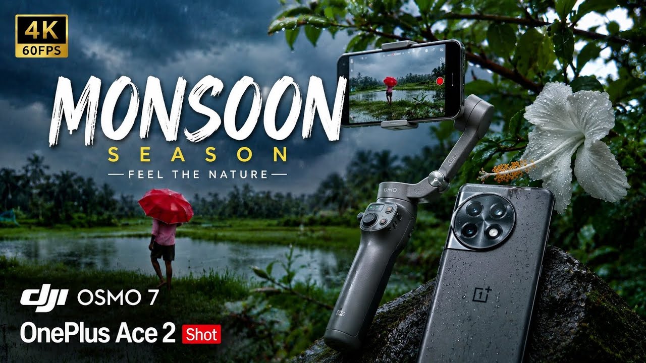 Кинематографичное видео сезона муссонов | DJI OSMO 7 | 4K 60FPS