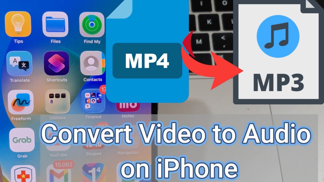 Как конвертировать видео в аудио на iPhone | mp4 в mp3 | iOS 26 (без приложения)