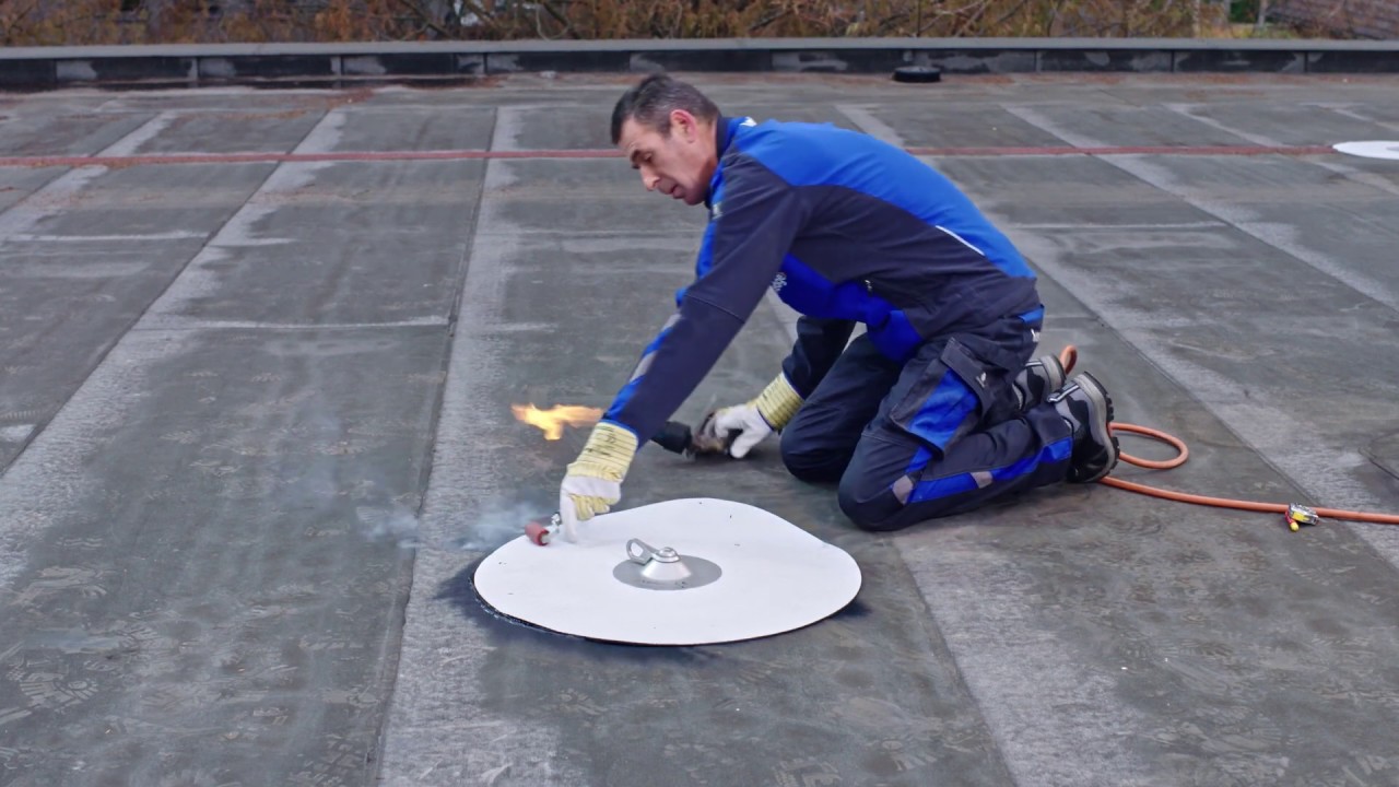 NL - Montage instructie Kedge ankerpunt bitumen type Fall Arrest