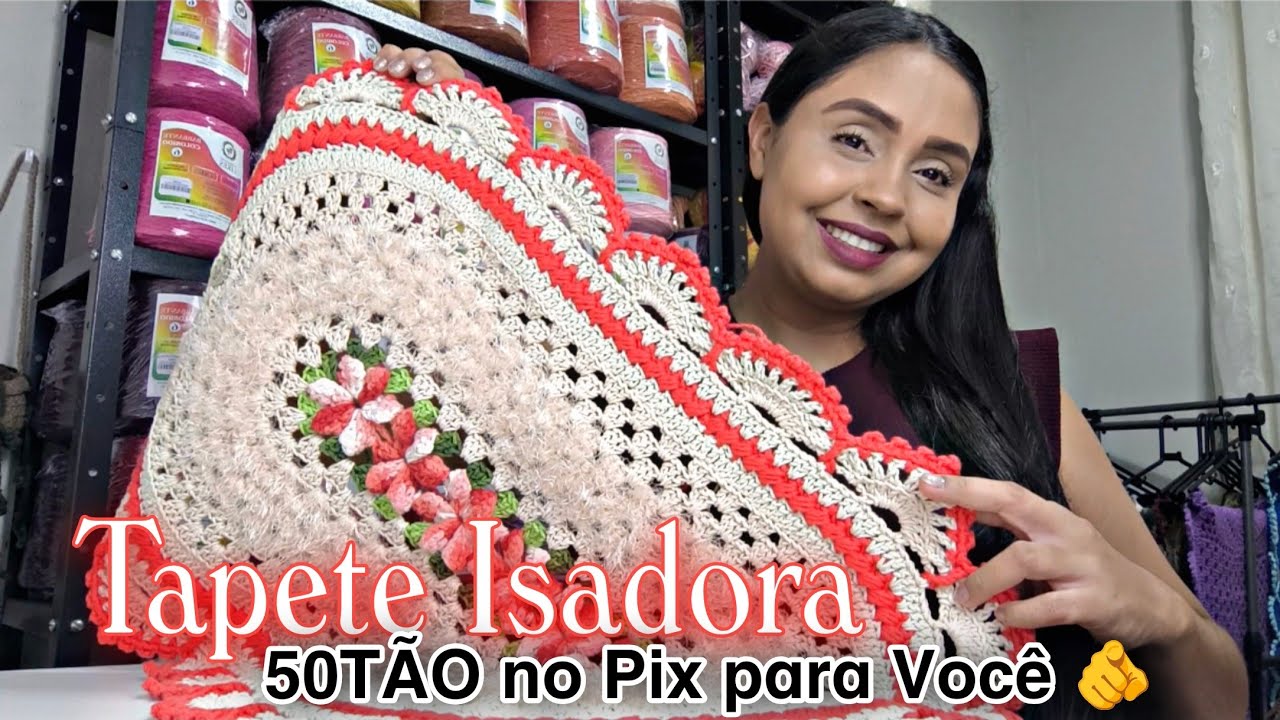 TAPETE ISADORA NESSE MÊS DE MARÇO FAÇA E CONCORRA A 50TÃO NO PIX! 