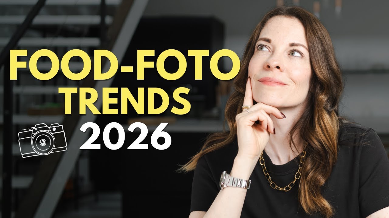 Foodfotografie 2026: Diese 5 Trends darfst du nicht verpassen!