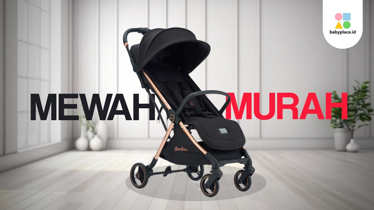 STROLLER LIPATAN OTOMATIS PALING MEWAH TAPI MURAH ! | UNBOXING & REVIEW COCOLATTE CONIC AUTO GOLD