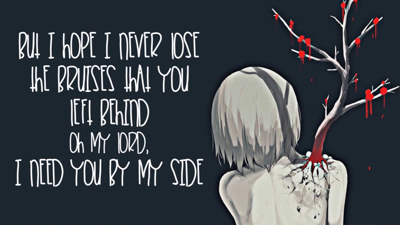 Nightcore → Bruises ♪ (Lewis Capaldi) LYRICS ✔︎