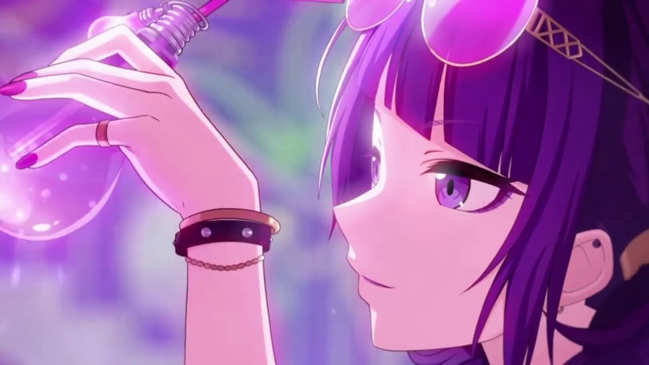 Idolm@ster Shiny Colors SSR 【Purple Mirage】 Mamimi Tanaka