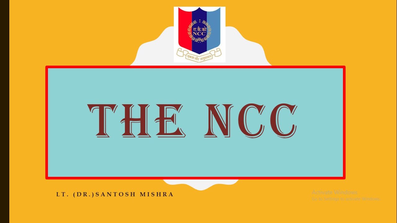 Aims & objectives | NCC organization | Incentive to NCC Cadets | BIT Durg