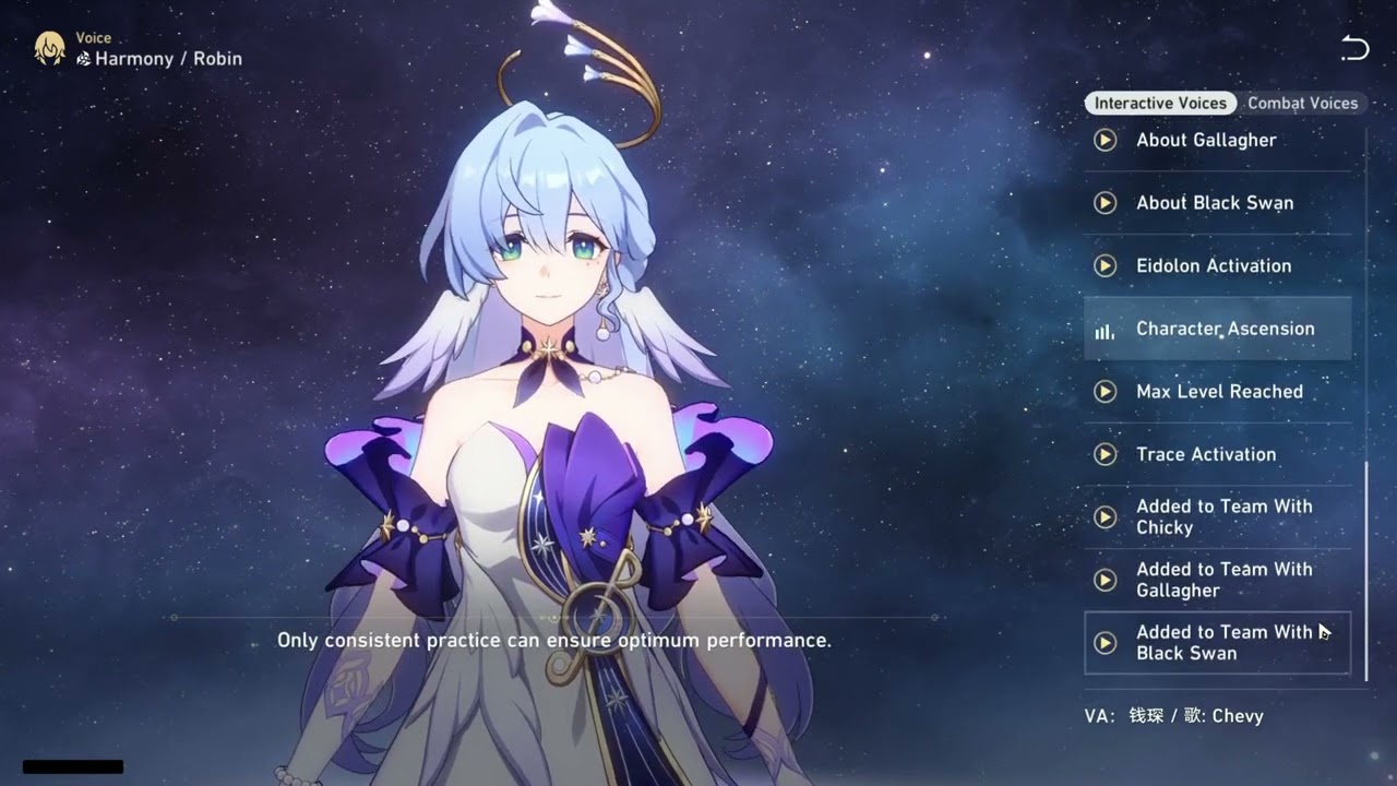 Robin Chinese Voice Lines | Honkai: Star Rail 2.2