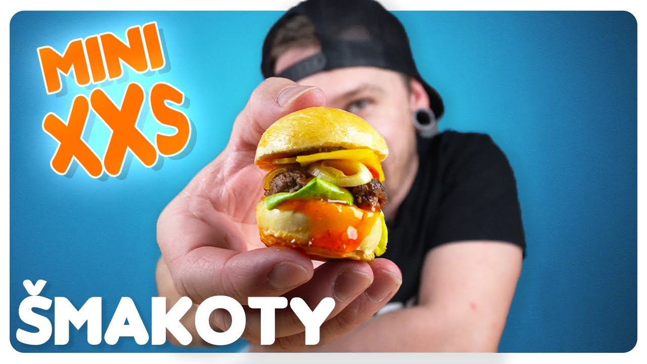 Upiekol som Mini XXS Dom&aacute;ci BURGER #&Scaron;MAKOTY
