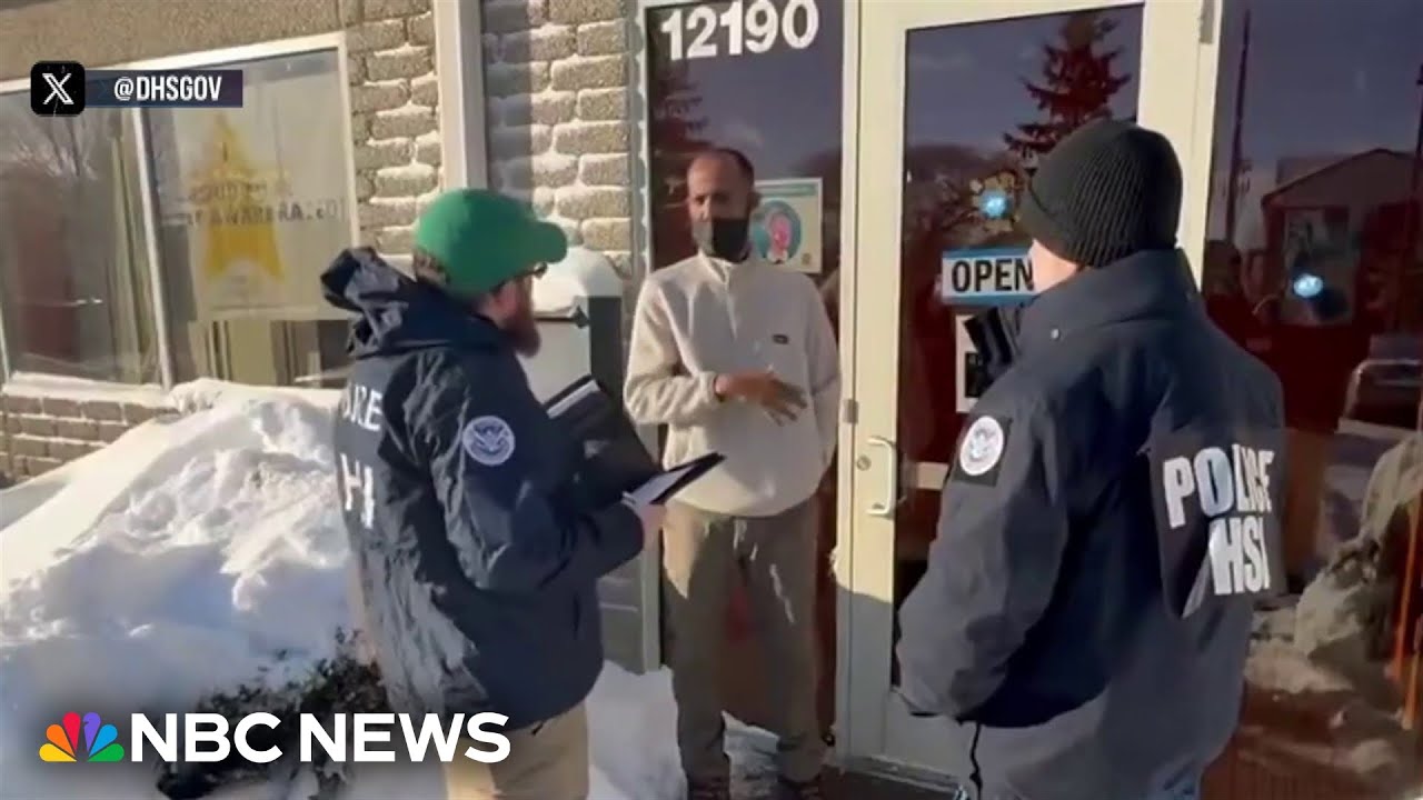 DHS investigators going door-to-door at &ldquo;suspected fraud sites&rdquo; in Minneapolis