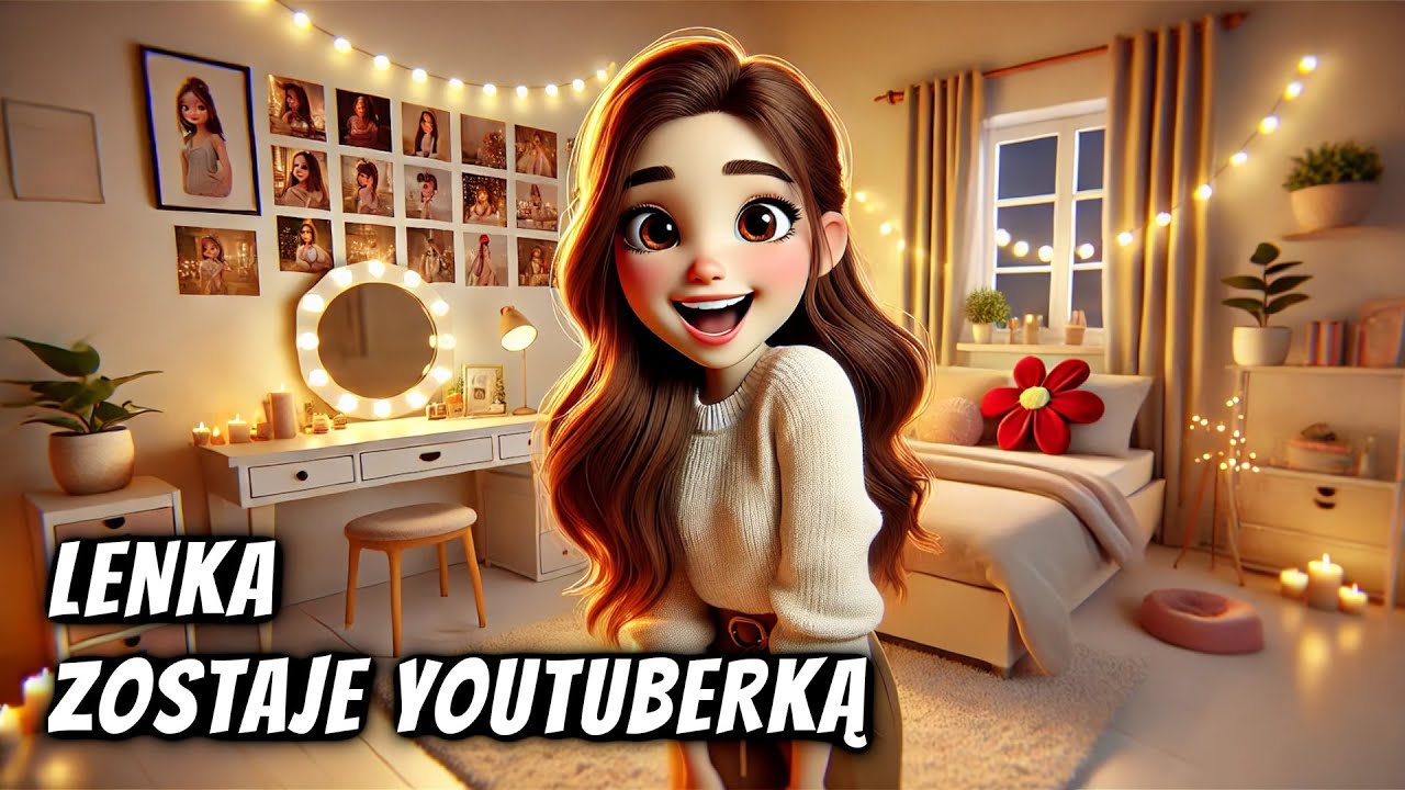🏡🎨Lenka zostaje youtuberką - Słuchowisko dla dzieci na dobranoc 🎧