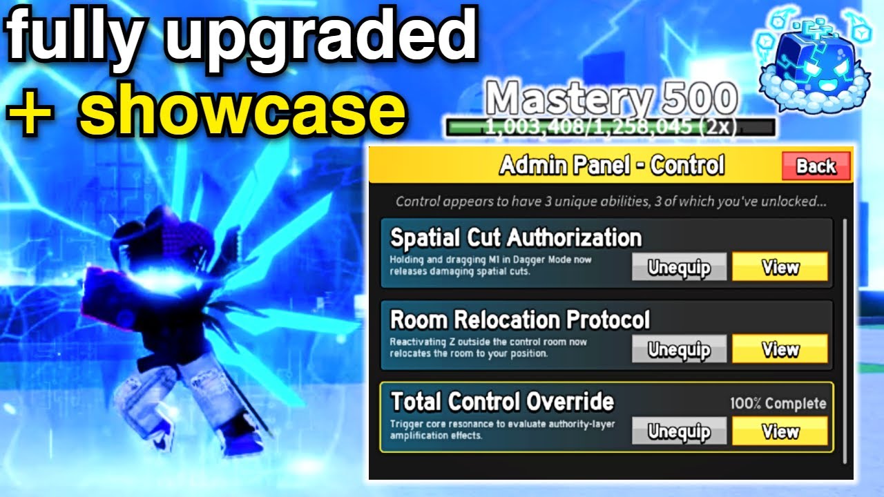 How to FULLY Upgrade NEW Control Rework + FULL Showcase in Blox Fruits