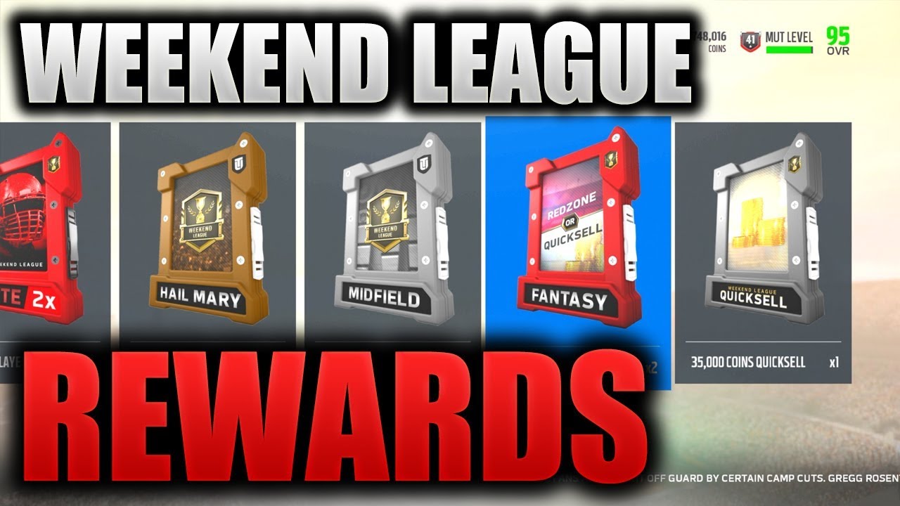 NEW WEEKEND LEAGUE REWARDS | ARE THE PACKS WORTH IT? Madden 18 Weekend League Pack Opening
