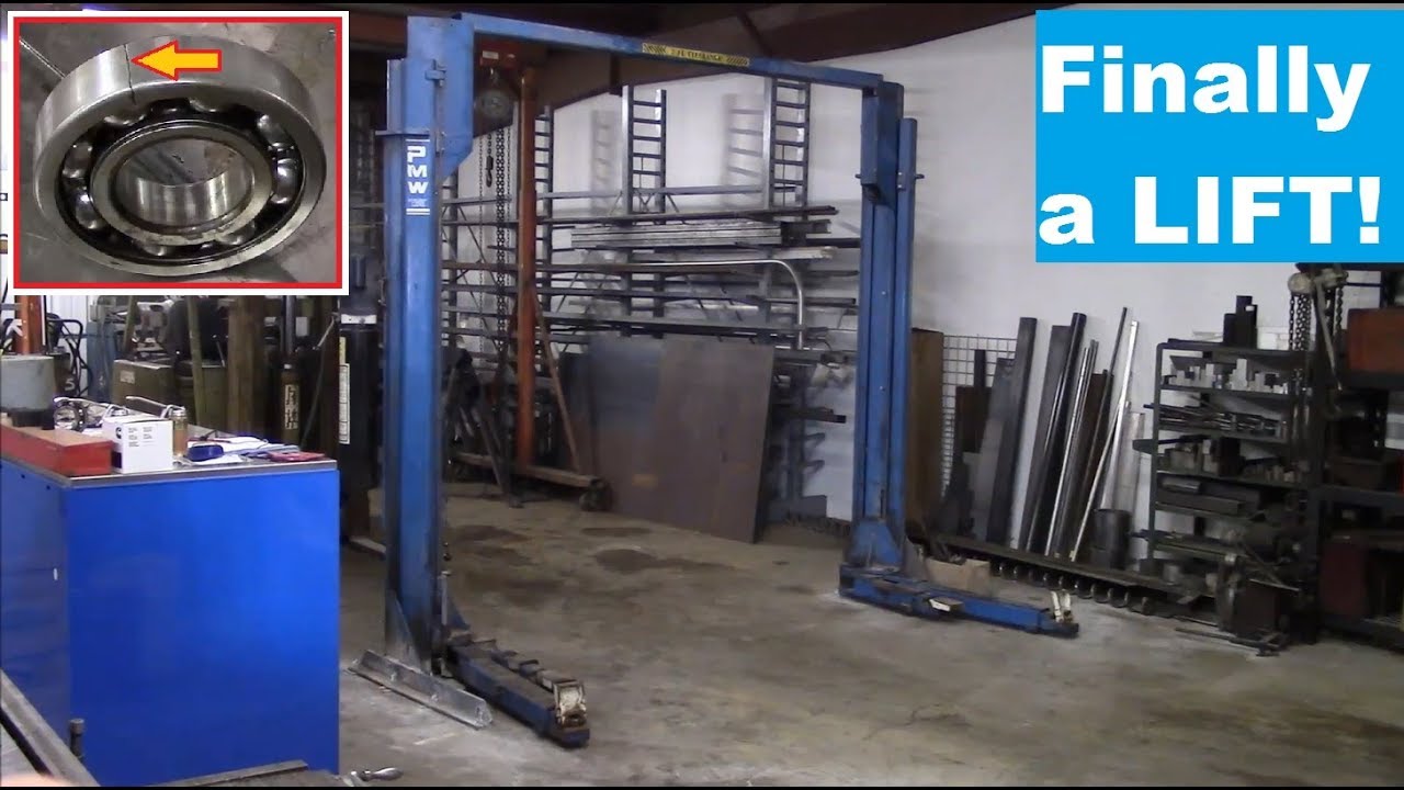 Two Post Lift Installation