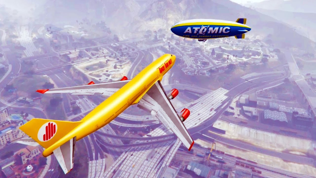 Best Plane Crash Compilation 2016 (GTA 5) #30