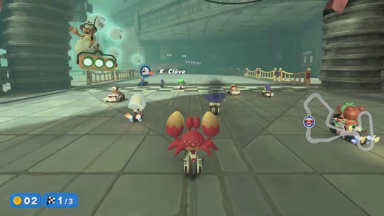 WAR - 『K』 vs  AP - MARIO KART WORLD