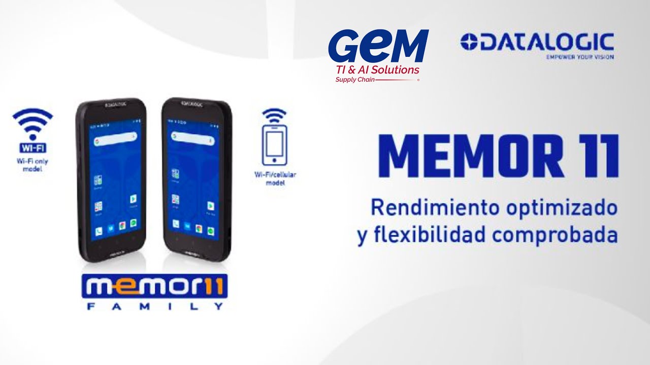 Datalogic Memor 11: Innovación en Computadoras Móviles para Empresas