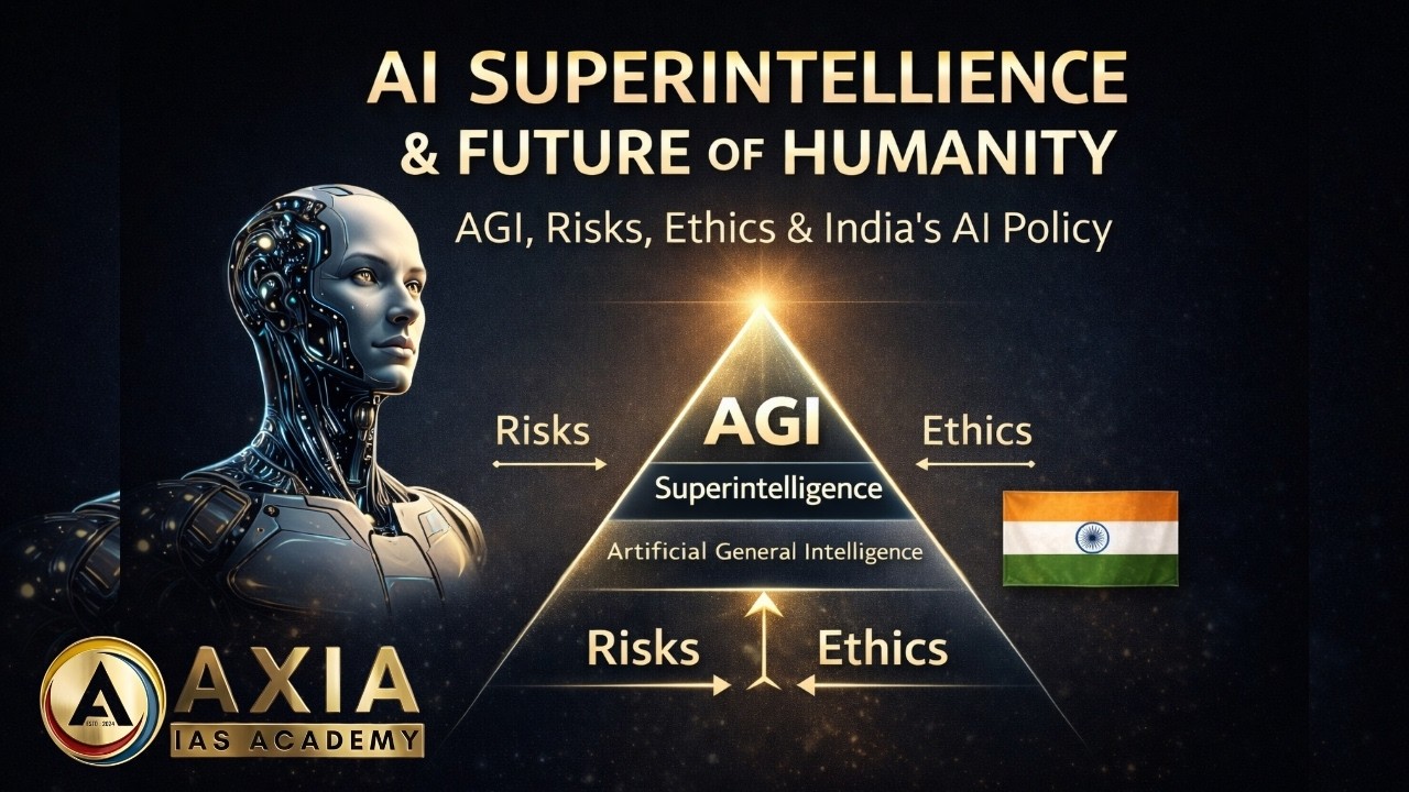 Artificial General Intelligence (AGI) & Superintelligence | Opportunities vs Risks | UPSC AI Topic