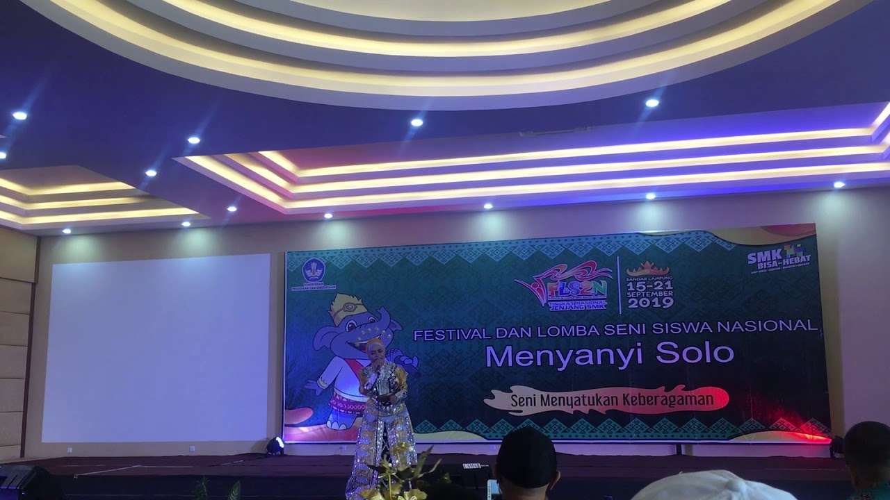 ‘Dealova’ Lagu pilihan Menyanyi Solo FLS2N SMK 2019 Kontingen Prov. Gorontalo