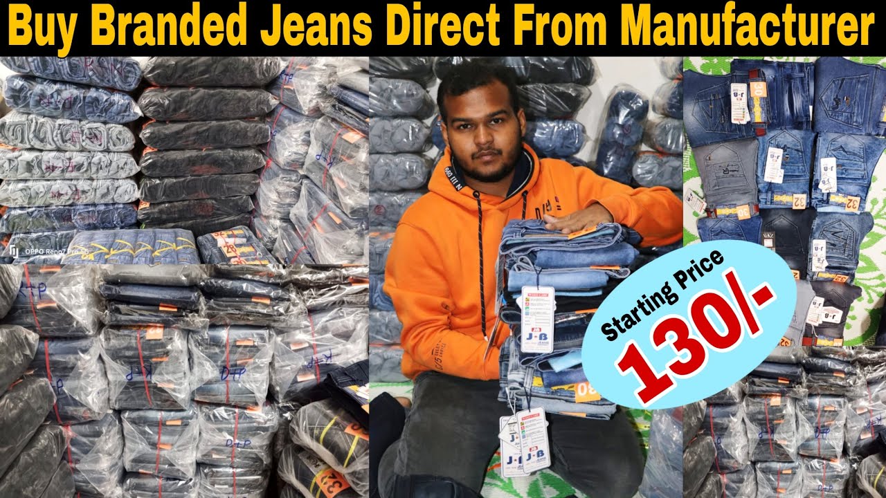 Jeans Manufacturer In Kolkata | Branded Jeans Wholesale Market Kolkata ||