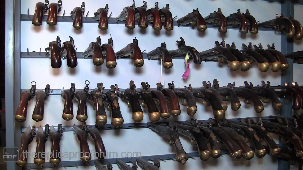 Movie Prop Guns Tour at Independent Studio Services (ISS) Part 1