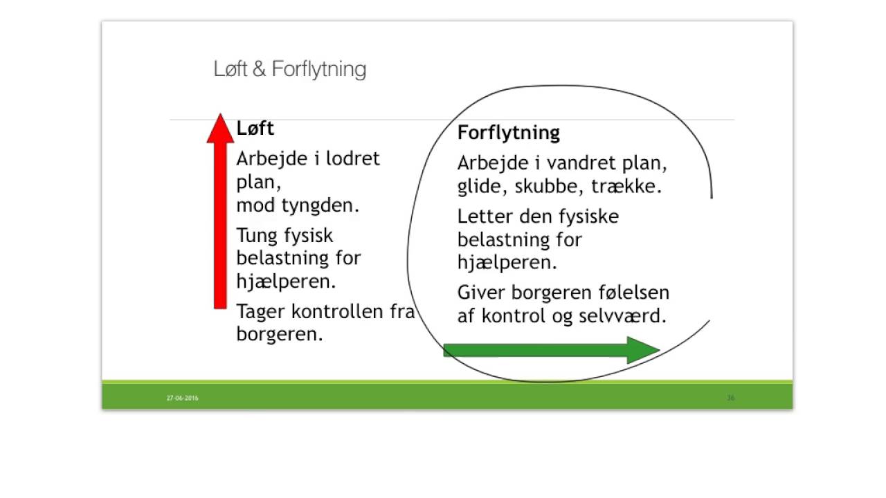 Ergonomi og forflytning