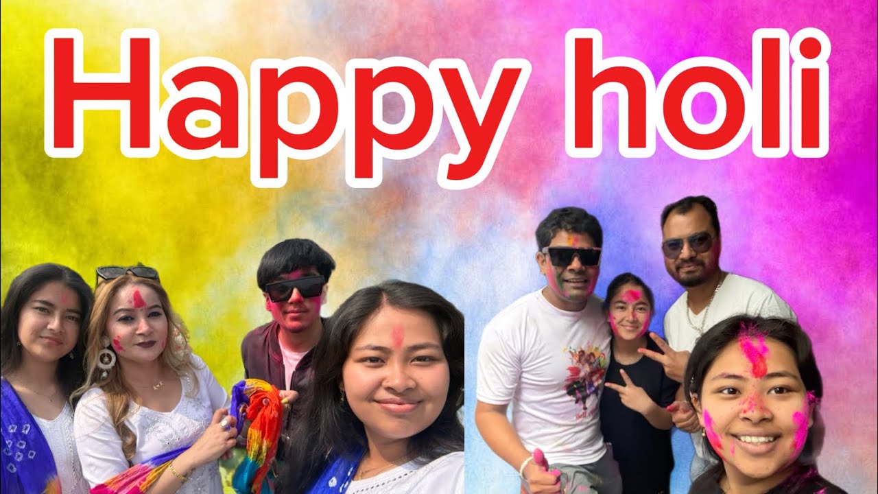 Bura na mano holi hai | Holi | Ayeshhaa vlog
