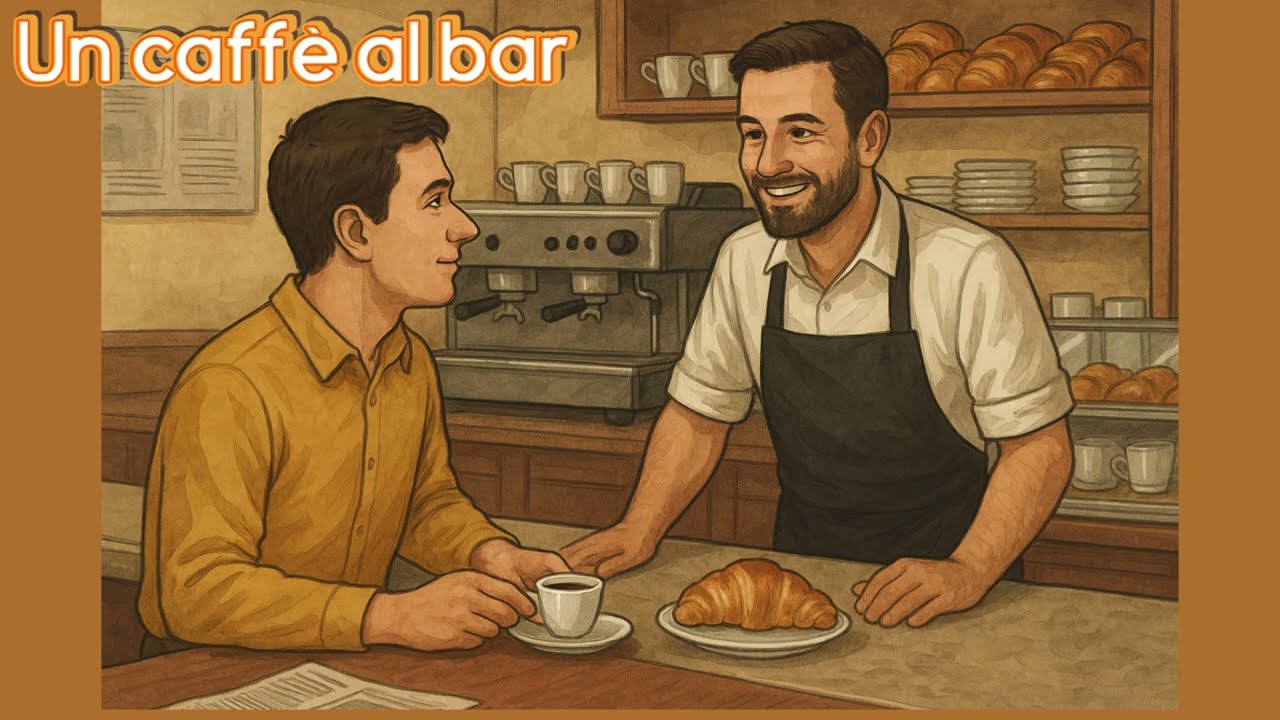Storie in Italiano: Un Caffè al bar