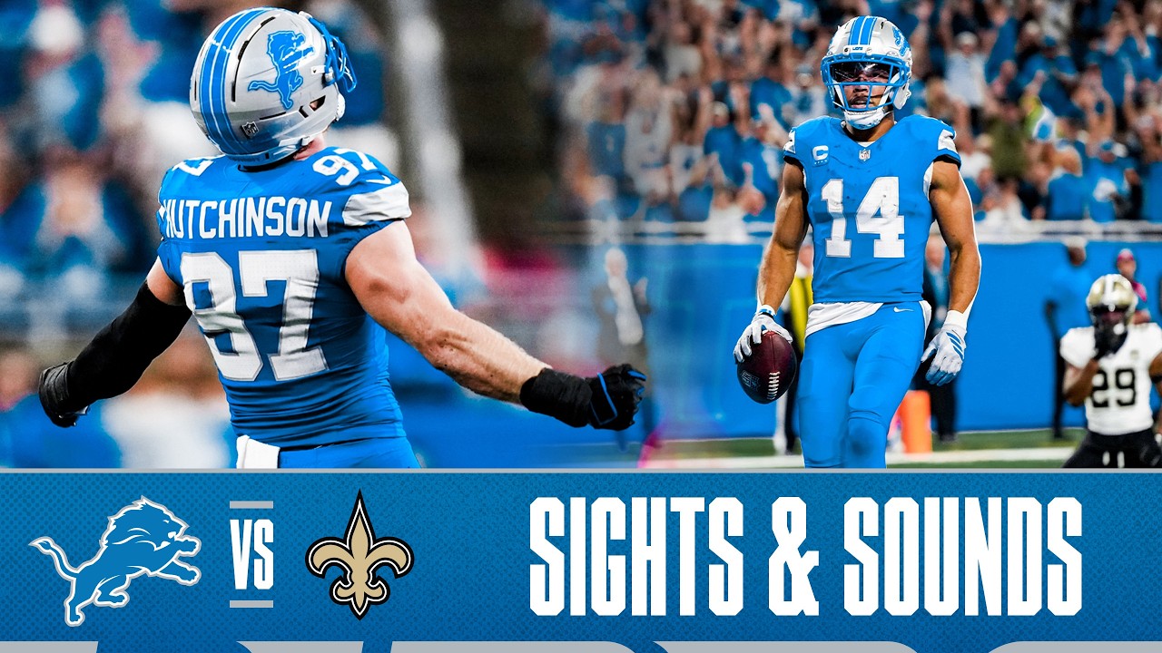 Sights and Sounds: Lions pick up 31-30 OT WIN over Saints in season-opening thriller | 2026 Week 1