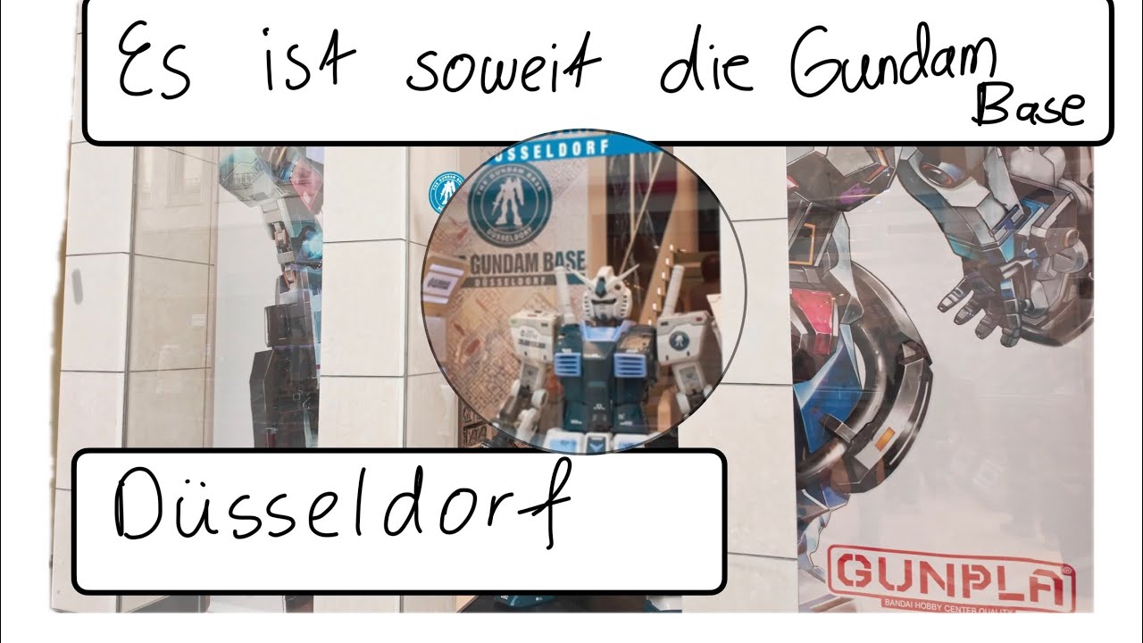 Es ist soweit die Gundam Base Düsseldorf ist da!