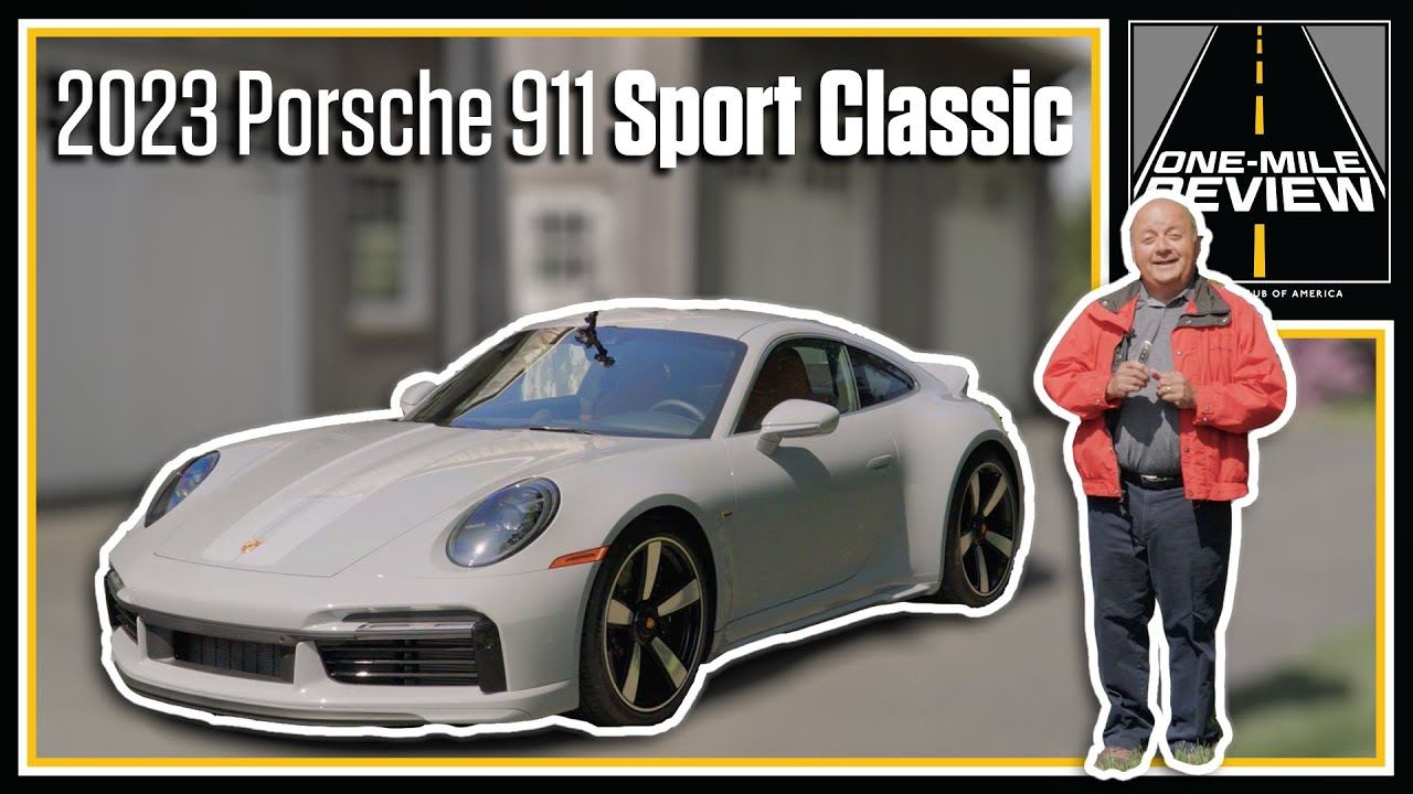 2023 Porsche 911 Sport Classic: Comfortably fast with a sharp edge | One-Mile Review
