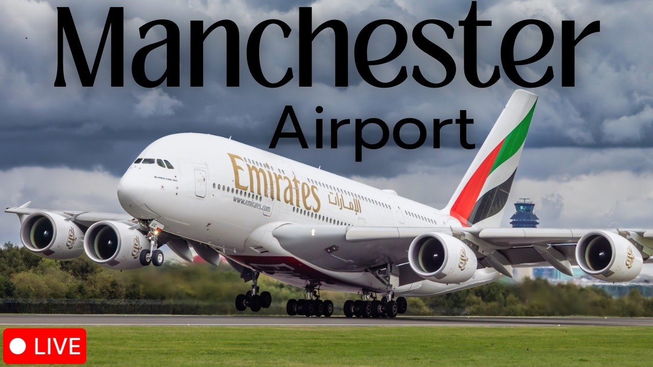 🔴 LIVE Manchester Airport Plane Spotting | Morning Heavy Arrivals & Departures🛫